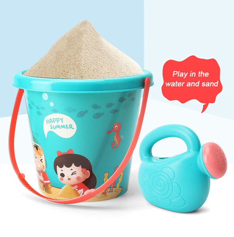 Beach Toys for Kids Sand Set Sand Bucket Beach Shovel Toys for Toddlers Summer Beach Game Children Toys Water Play