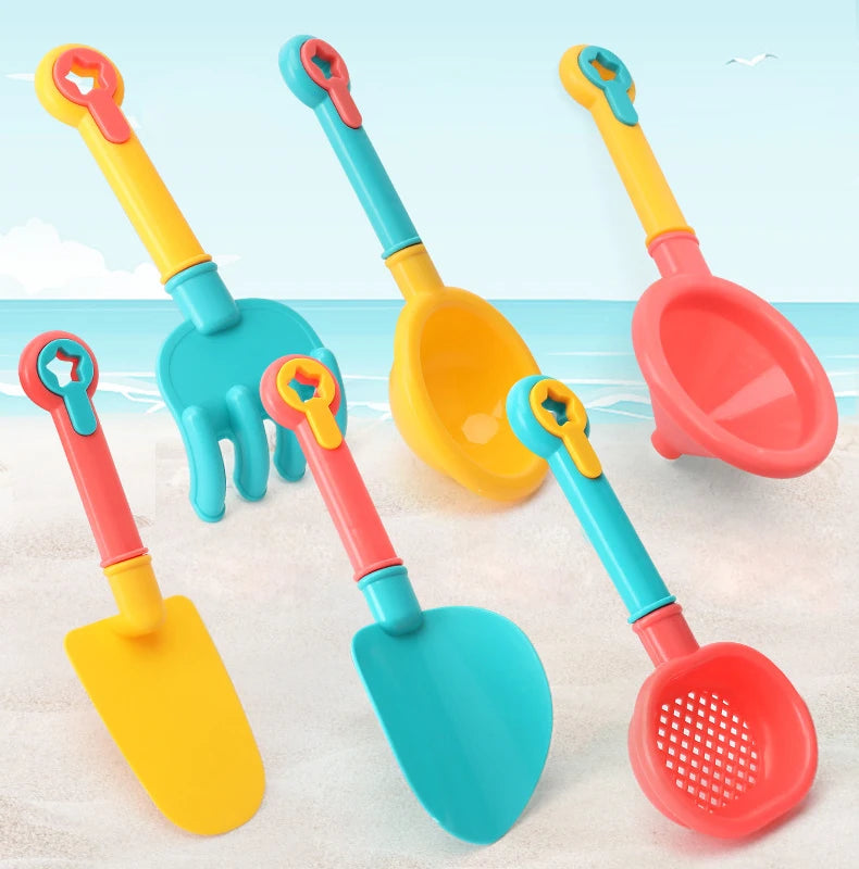 Beach Toys for Kids Sand Set Sand Bucket Beach Shovel Toys for Toddlers Summer Beach Game Children Toys Water Play