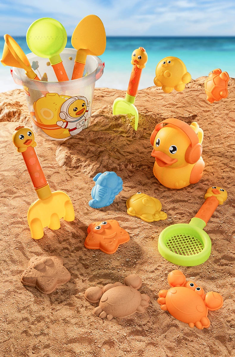 Beach Toys for Kids Sand Set Sand Bucket Beach Shovel Toys for Toddlers Summer Beach Game Children Toys Water Play