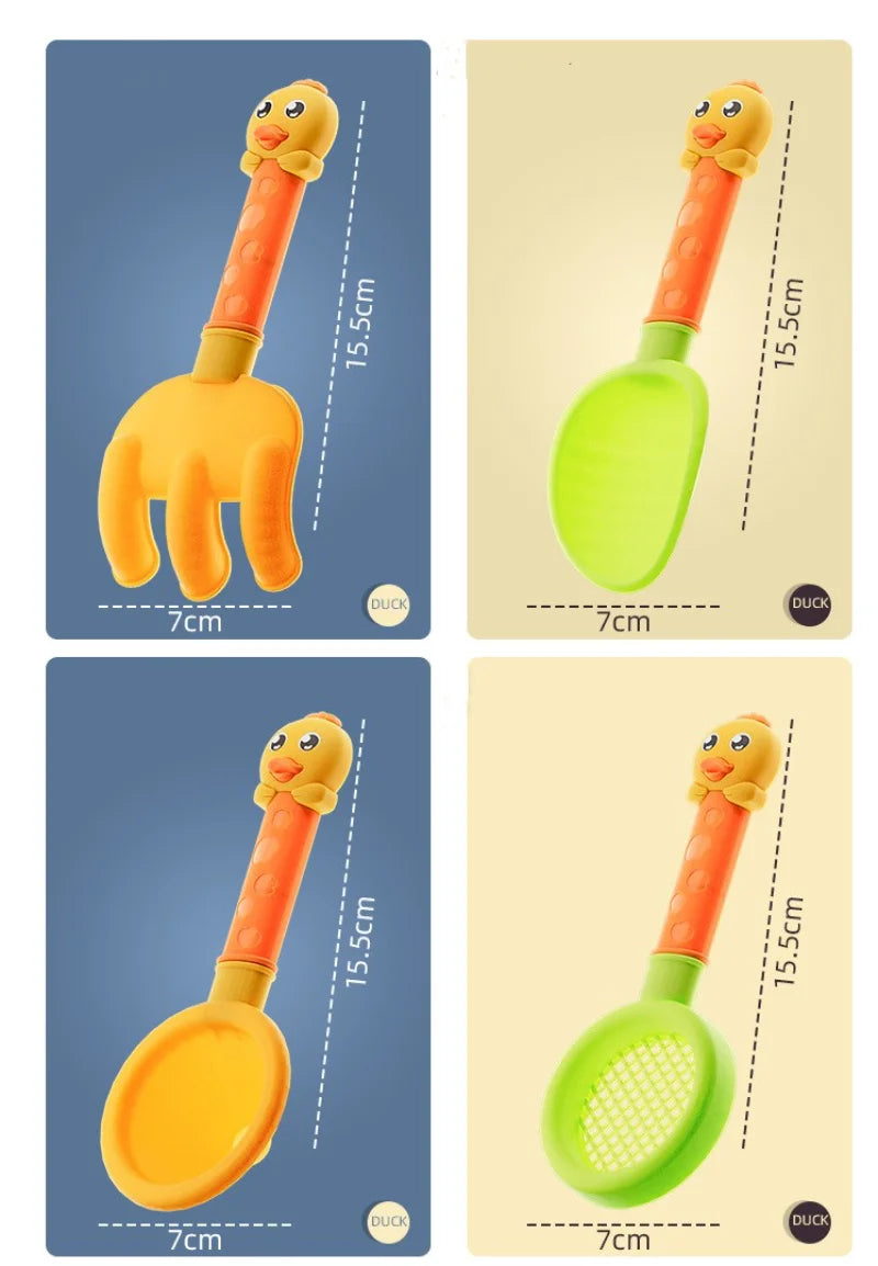 Beach Toys for Kids Sand Set Sand Bucket Beach Shovel Toys for Toddlers Summer Beach Game Children Toys Water Play