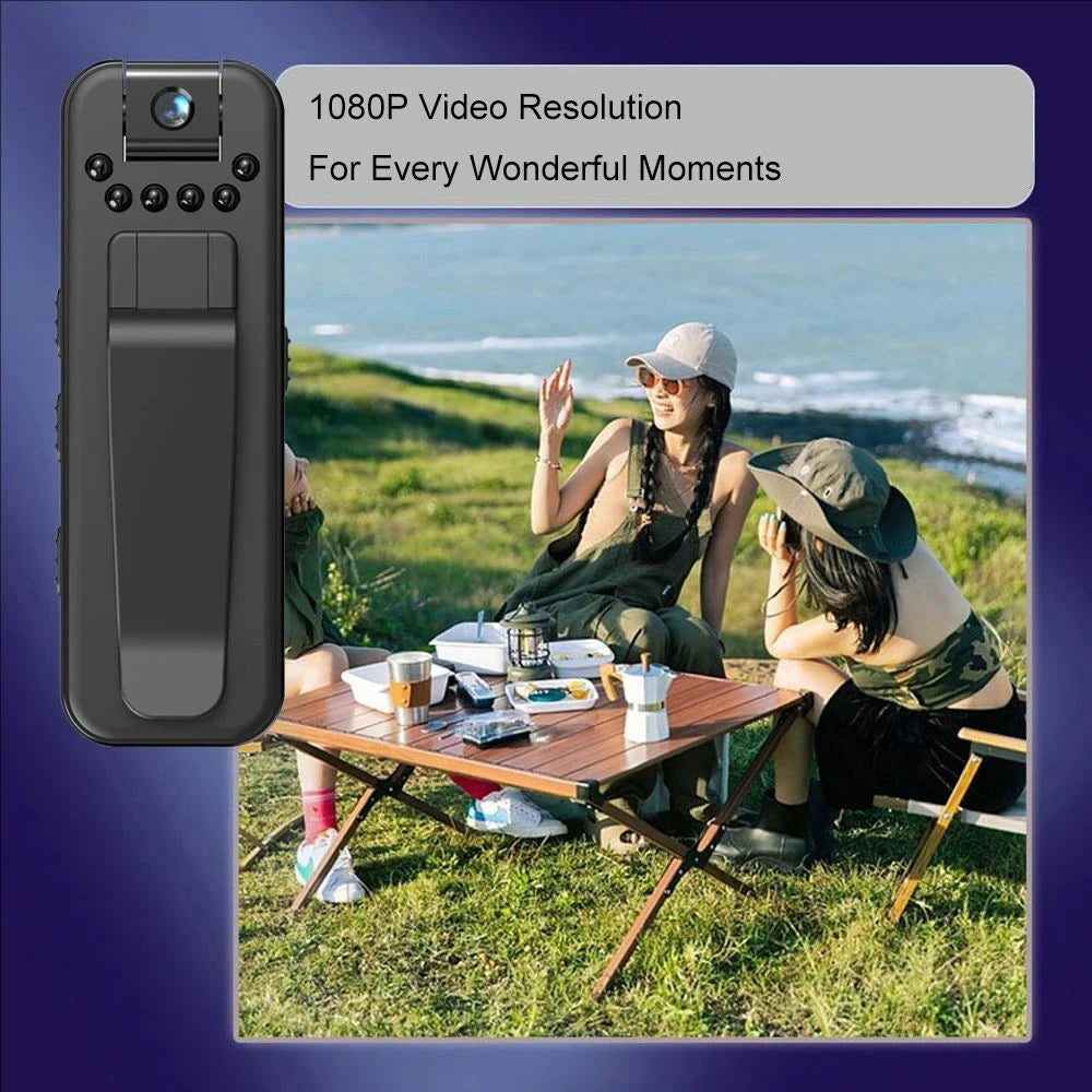 HD 1080P Mini Camera Portable Small Digital Video Recorder Night Vision Video Surveillance Camcorder Police BodyCam Infrared