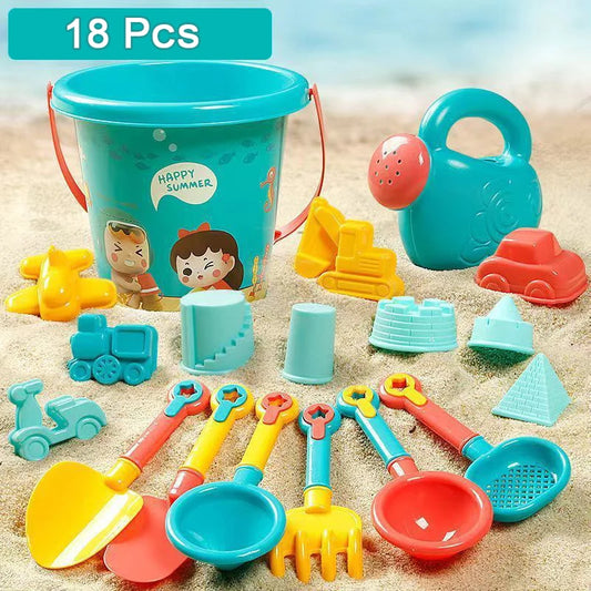 Beach Toys for Kids Sand Set Sand Bucket Beach Shovel Toys for Toddlers Summer Beach Game Children Toys Water Play